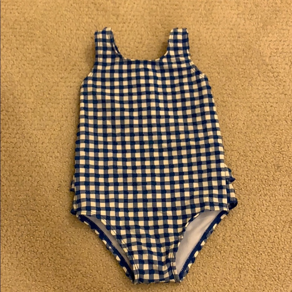 Baby Boden Infant Gingham Swimsuit